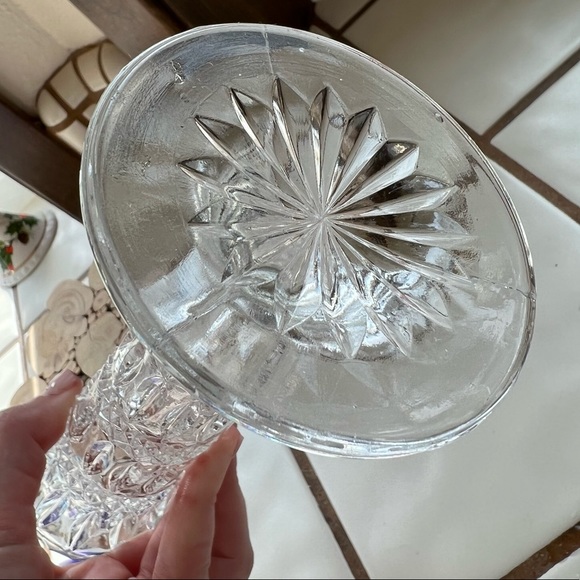 Vintage Crystal Vase, Cut Glass - Picture 6 of 7